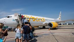La página web de Flybondi muestra un error 504 y no permite a los pasajeros gestionar cambios o reembolsos.