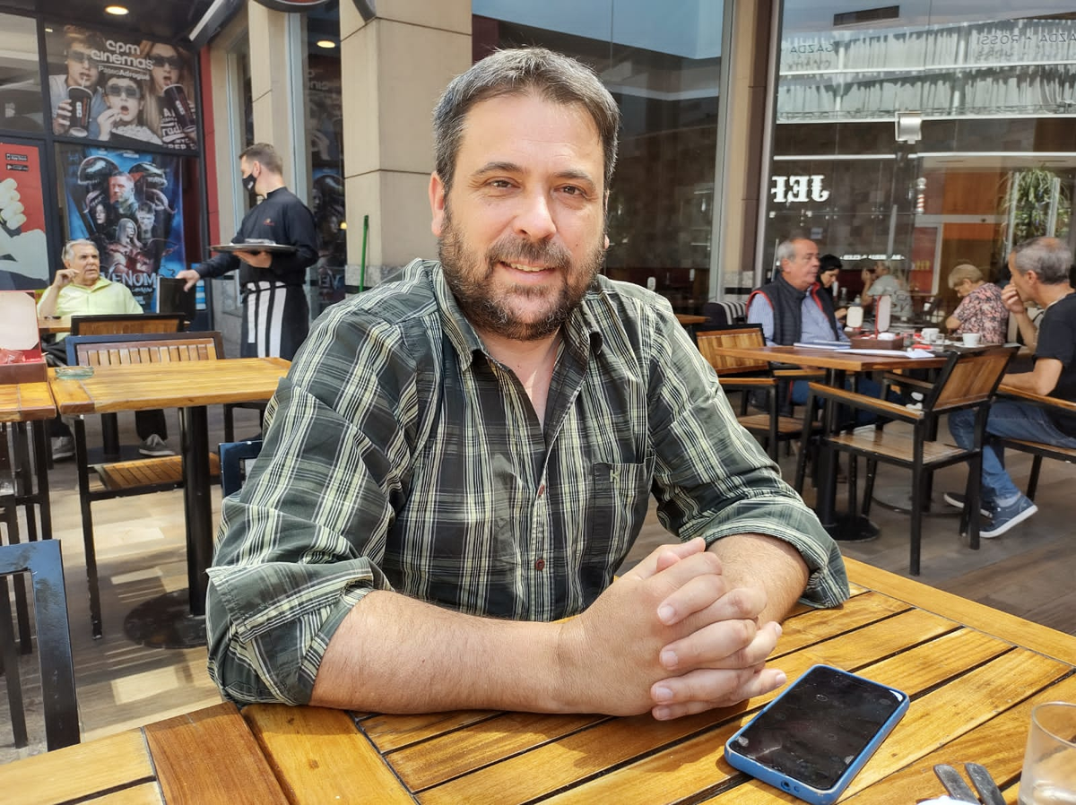 El concejal Leandro Ameri de la UCR de San Vicente.