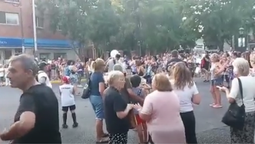 protestas en almirante brown por la falta de agua: vecinos llevan dias sin servicio