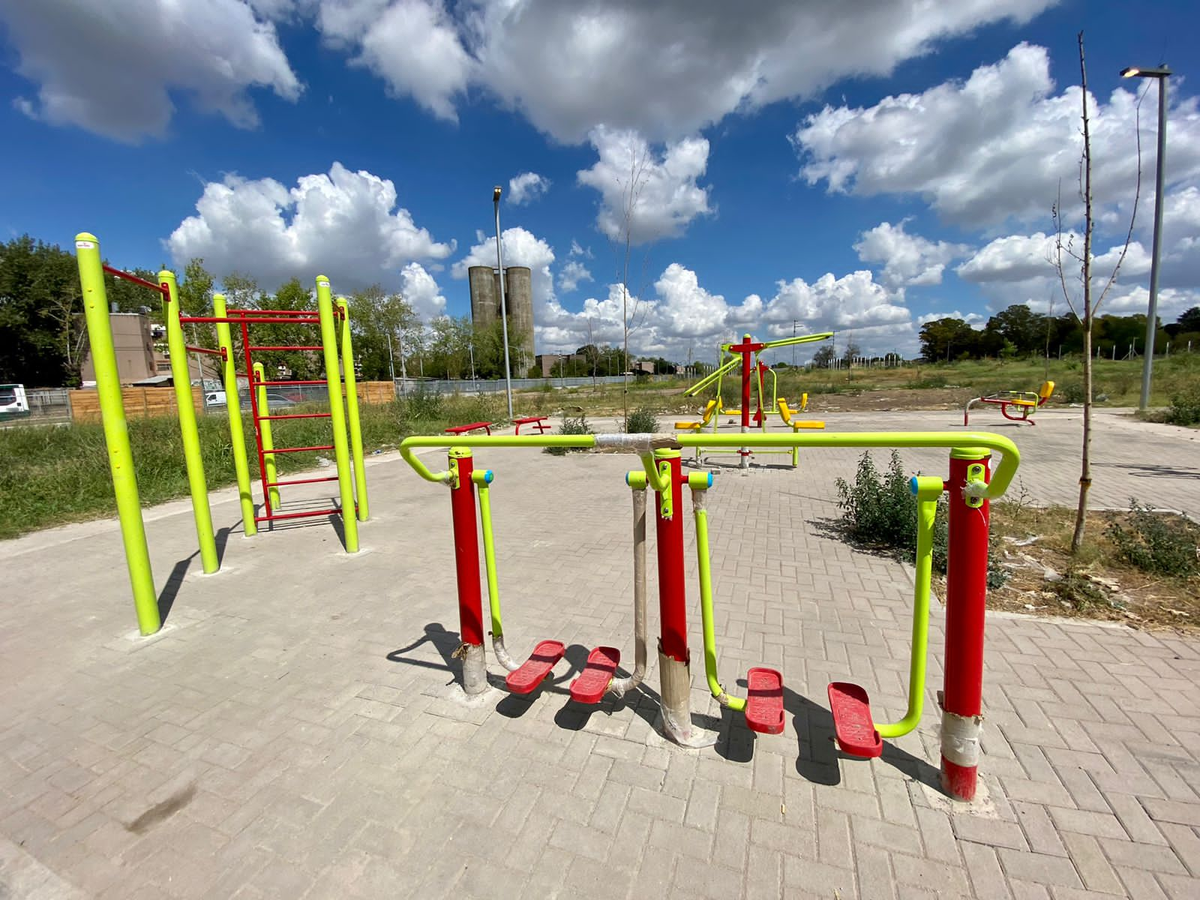 El nuevo espacio verde se encuentra ubicado en Don Orione, Almirante Brown.