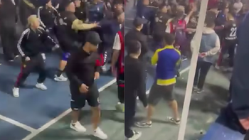 Lomas: batalla campal en una jornada de futsal en Ingeniero Budge