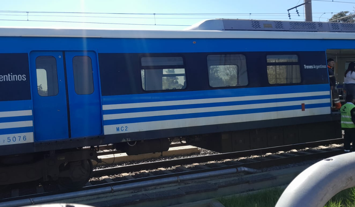 El Tren Roca atropelló a un hombre mayor a la altura de Monte Grande.