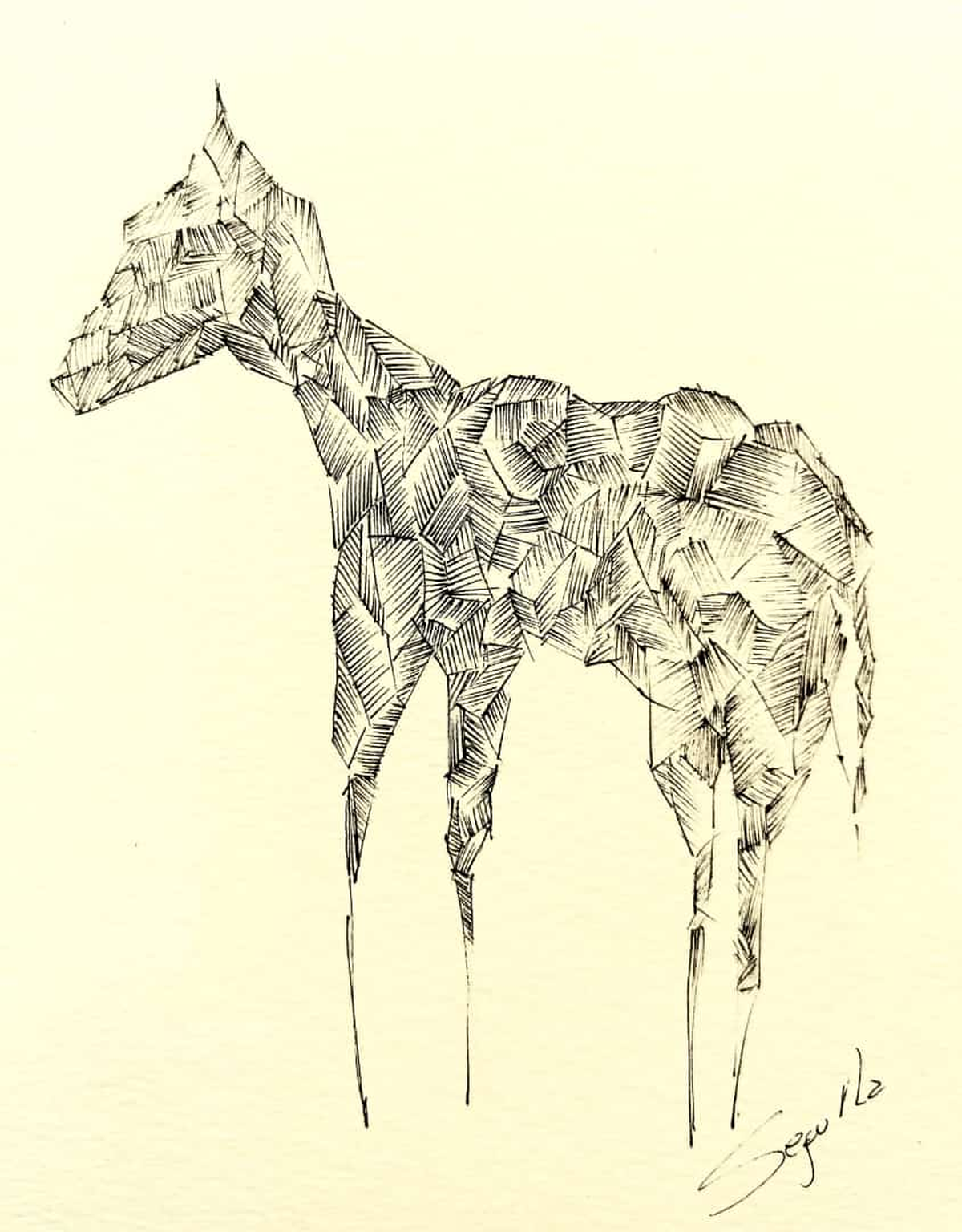 Uno de los trabajos de Emiliano.