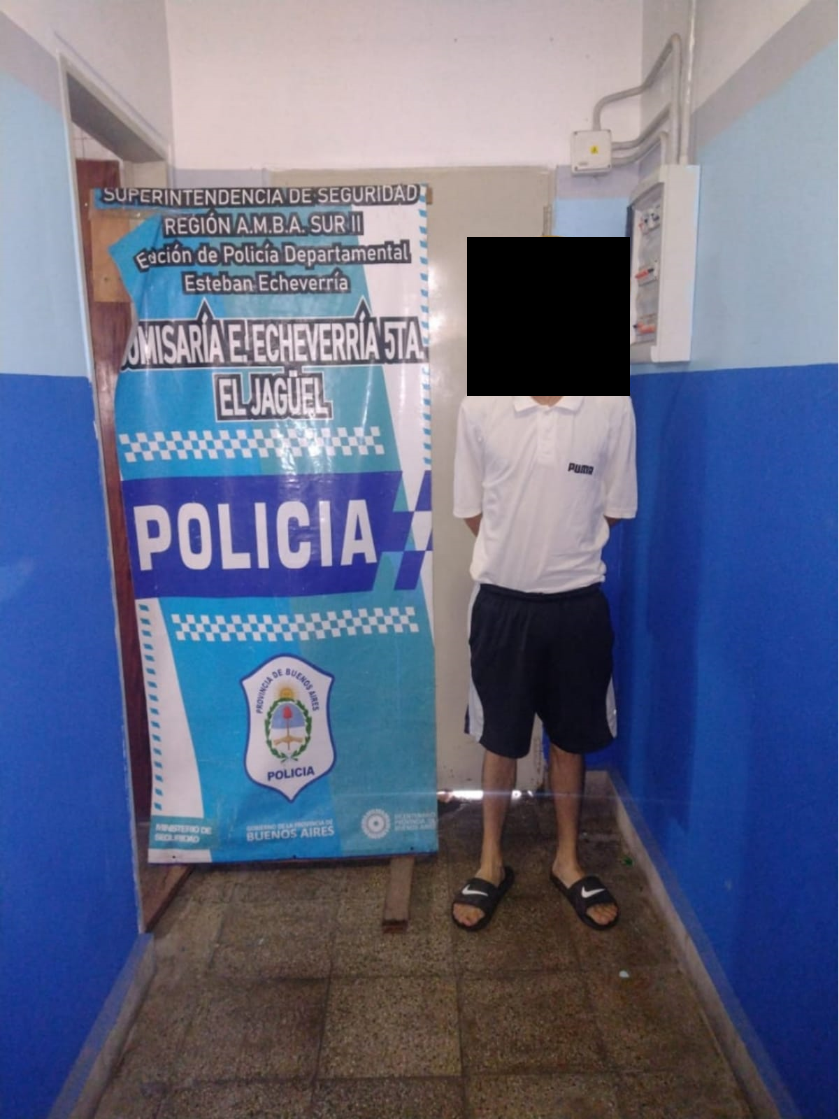 Delincuente cayó detenido tras robar el almacén de su barrio en El Jagüel.