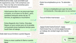 crueldad: pedia trabajo, lo contactaron para ir a ezeiza y cuando llego le anunciaron que era una broma