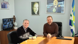 fernando gray y gaston granados se reunieron para dialogar sobre la gestion de esteban echeverria y ezeiza