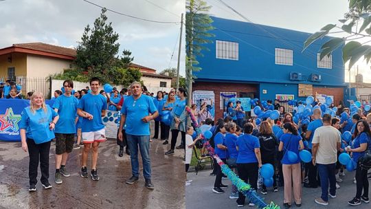 Almirante Brown: gran participación de vecinos en una maratón para concientizar sobre el autismo