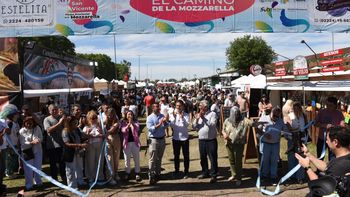 Gran concurrencia en la 14° Fiesta de la Mozzarella que premió a los productores