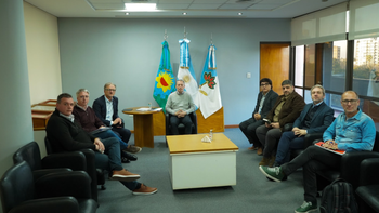 Fernando Gray se reunió con el gerente general de Edesur para avanzar en la mejora del suministro eléctrico