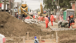 Siguen las obras de infraestructura en los distintos barrios de Lomas.