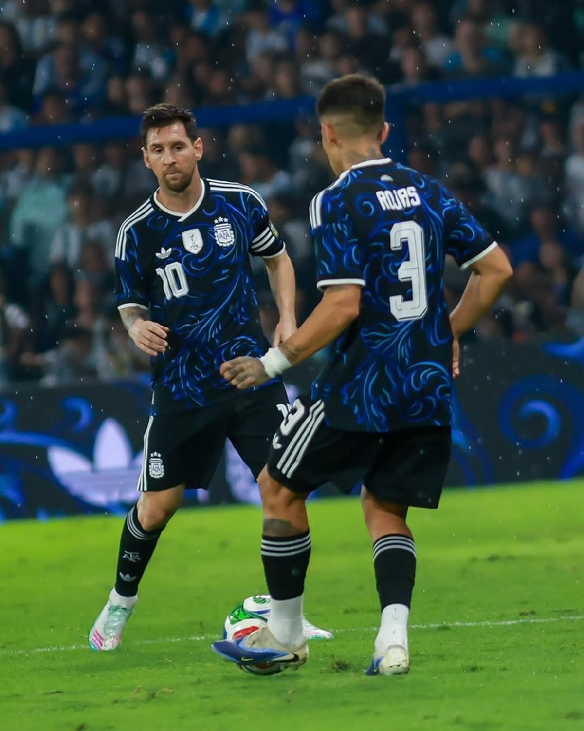 Gabriel Rojas hizo su debut oficial con la Argentina frente a Mauritania.