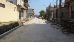 lomas: avanzan con obras de urbanizacion en el ex barrio tongui