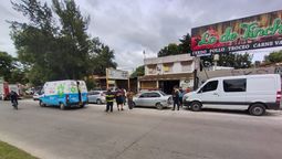 choque en cadena en almirante brown: un herido