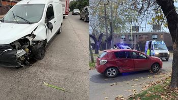 Lunes accidentado en Almirante Brown: dos choques dejaron varios heridos