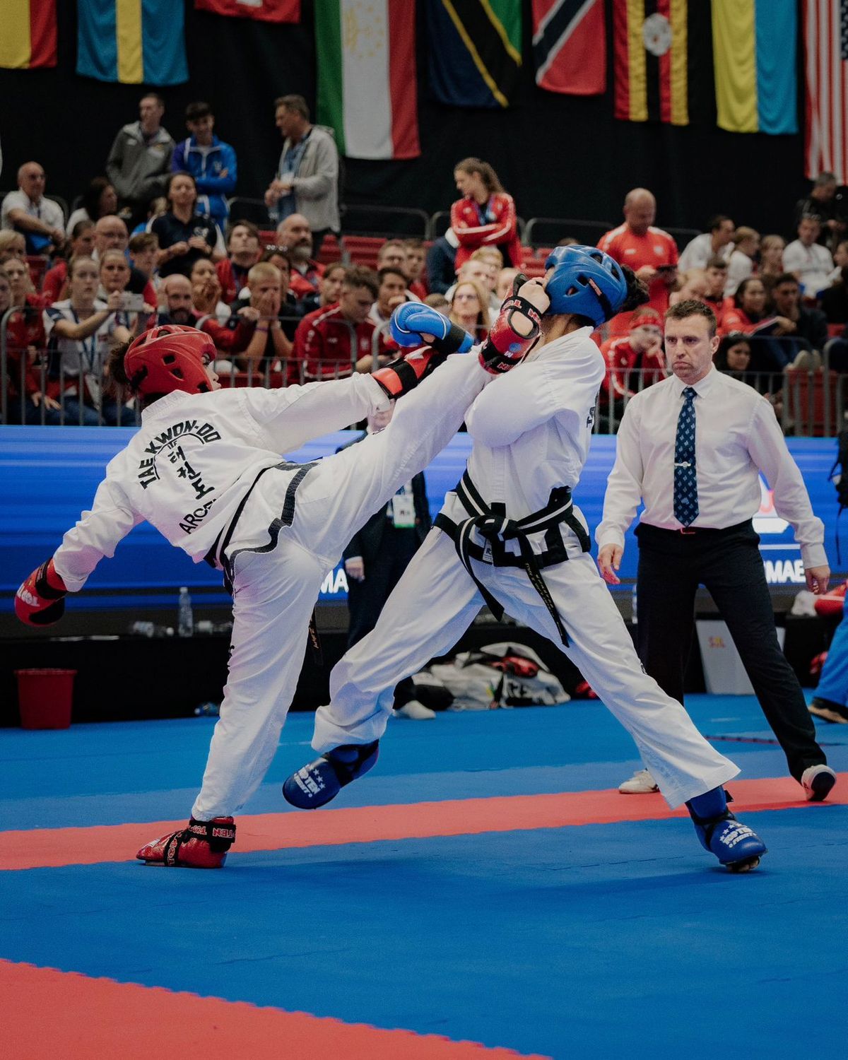 La joven de El Jagüel en el Mundial de Taekwondo de Finlandia