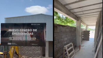 Ezeiza: avanza construcción de centro de emergencias en La Trocha