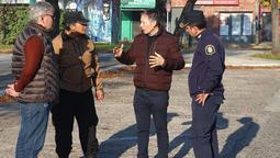 luis guillon: las fuerzas de seguridad despliegan un operativo de prevencion del delito