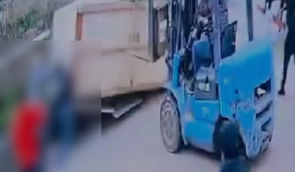 El momento de la tragedia quedó registrado en un video.