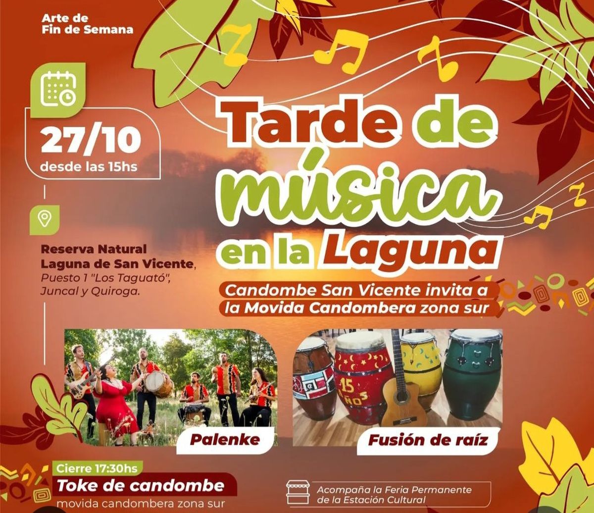 Agenda cultural del fin de semana en la Zona Sur: carreras, música y teatro