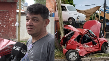 Habló el dueño del auto destrozado en Monte Grande: Le había hecho motor hacía diez días