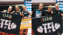 deportistas de monte grande se consagraron subcampeones en una competencia nacional de fitness
