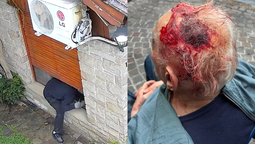 lanus: dos delincuentes golpearon y asaltaron a un jubilado de 96 anos