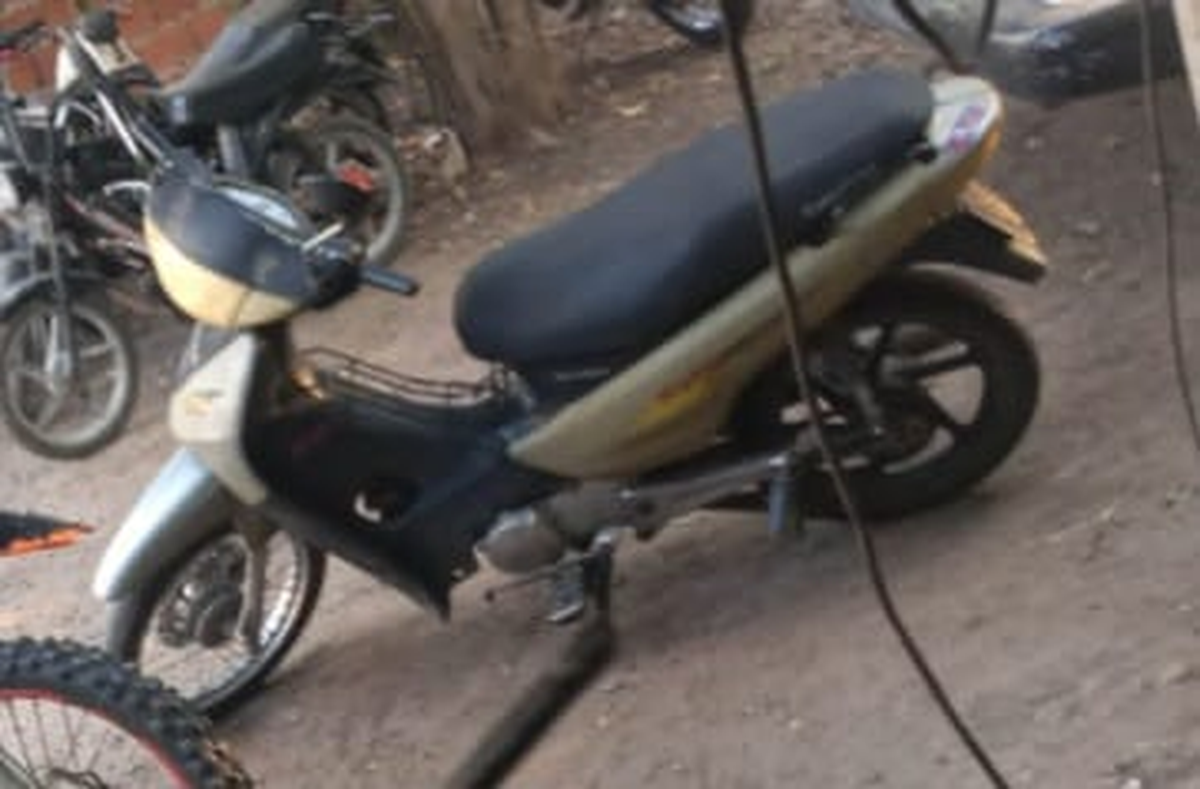 La moto fue robada en un domicilio de Alejandro Korn. 