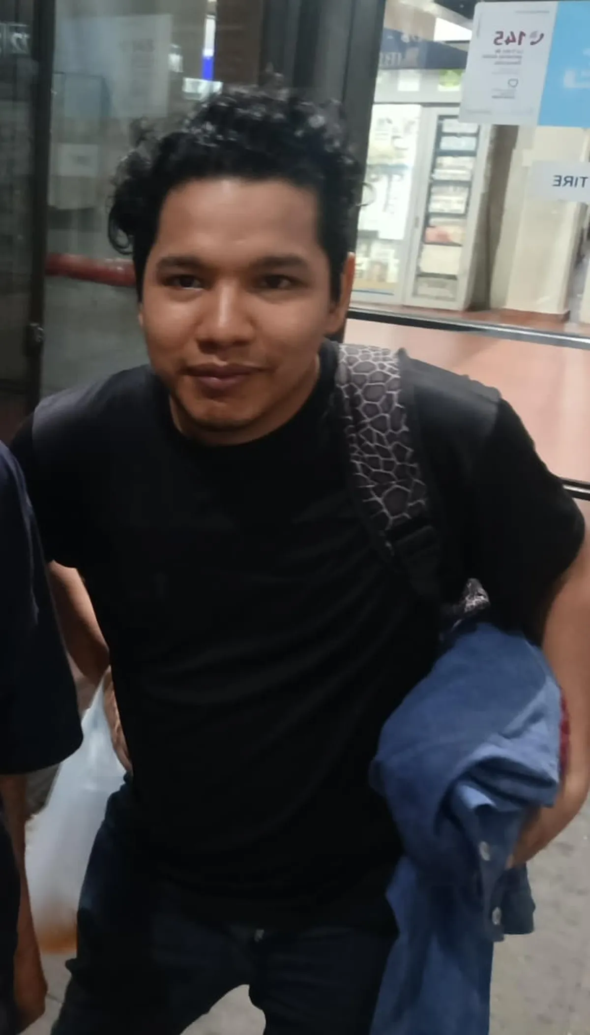 Justino Migrano tiene 27 años.