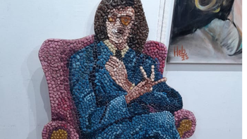 Artistas de zona sur homenajean a Charly García en el Museo Sempere