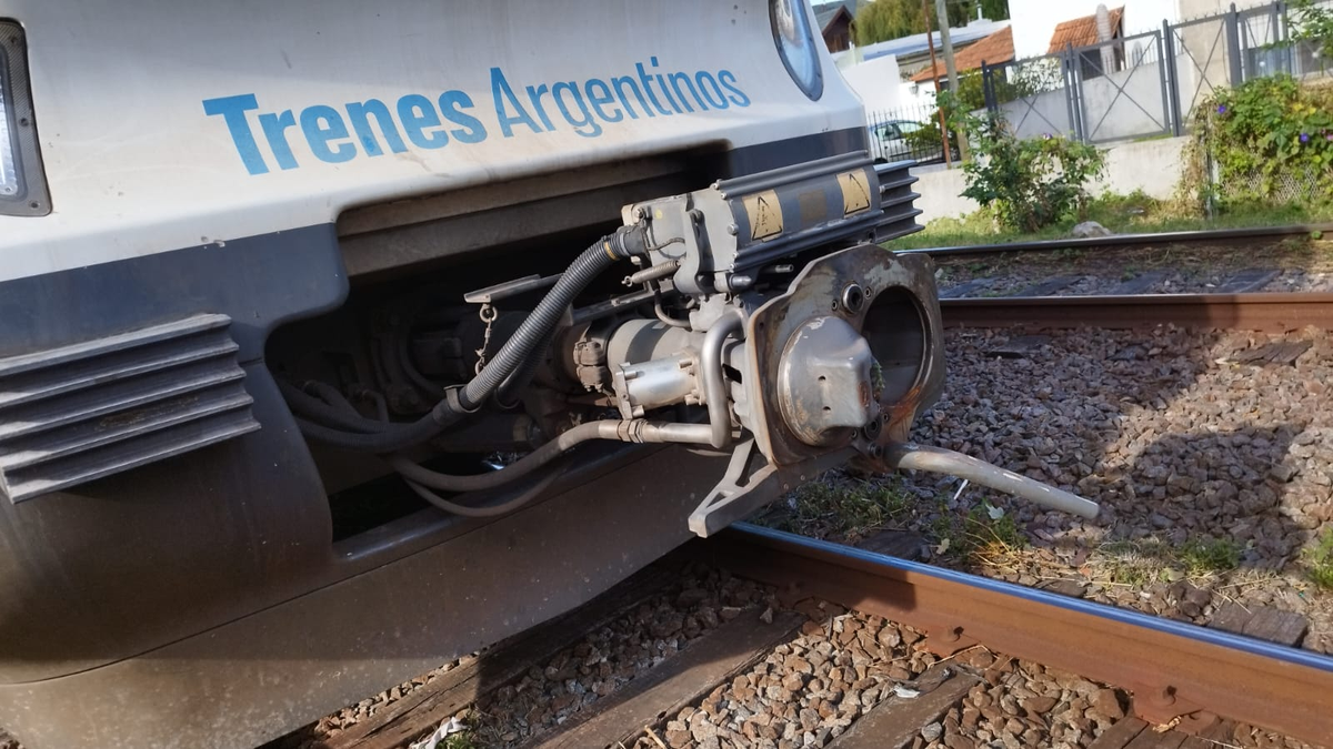 Los módulos del Tren Roca se desacoplaron mientras se dirigían a Bosques.