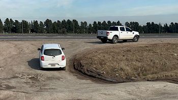Canning: advierten riesgos por el acceso improvisado entre Autopista Presidente Perón y la Ruta52