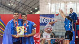 dos jugadores de voley de esteban echeverria brillaron en los juegos panamericanos universitarios en colombia