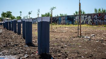 Claypole: recuperan un sector usado durante años como microbasural