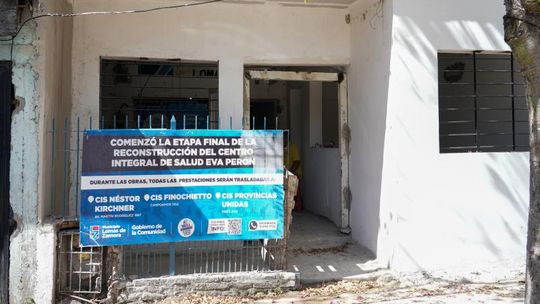 Lomas: realizan refacciones en centro integral de la salud en Centenario