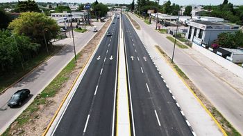 Almirante Brown: finalizó la segunda etapa de la renovación de la Ruta 4