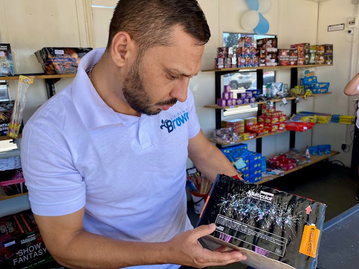 El Municipio de Almirante Brown realiza controles en los comercios para evitar la venta de pirotecnia sonora.