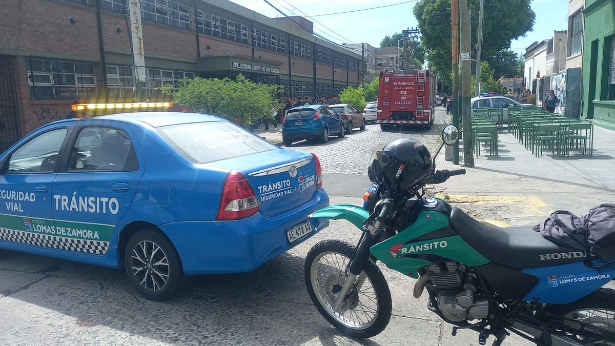 El hecho ocurrió en la Escuela Técnicam N°6 de Banfield. 