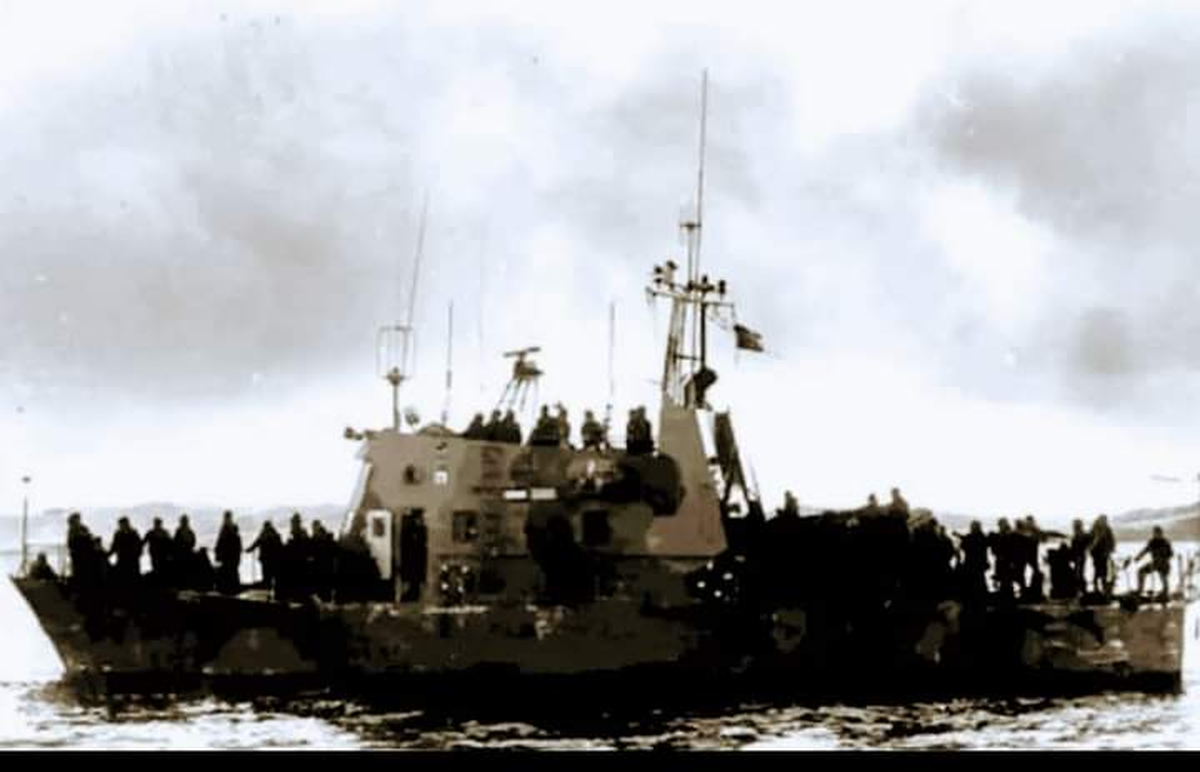 El vecino de Almirante Brown estuvo en Malvinas desde el inicio de la guerra.