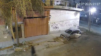 Lanús: delincuentes chocaron