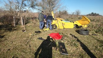 Se salvó porque iba en una Ferrari: cómo es el modelo del choque en San Vicente