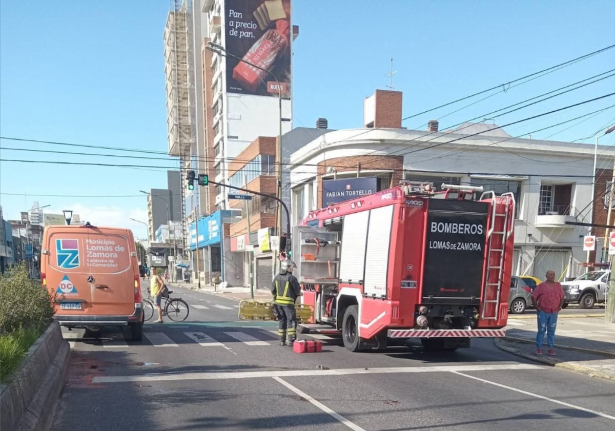 Personal de Salud se hizo presente rápidamente en el lugar.  