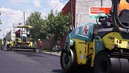 esteban echeverria: continuan los trabajos de asfalto en el jagüel