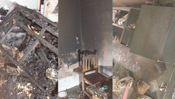 devastador incendio en lomas: una mujer y sus dos hijas piden ayuda para seguir adelante