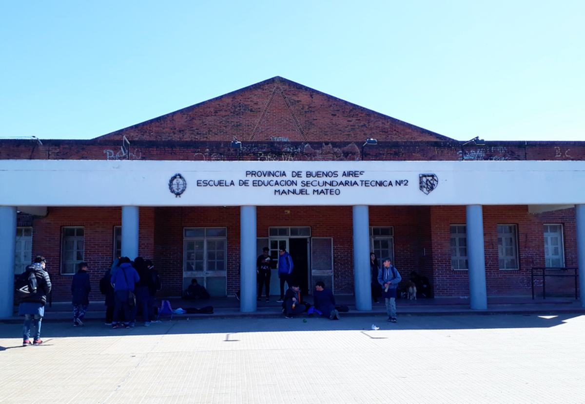 La Escuela Técnica N°2 de San Vicente donde concurren los adolescentes