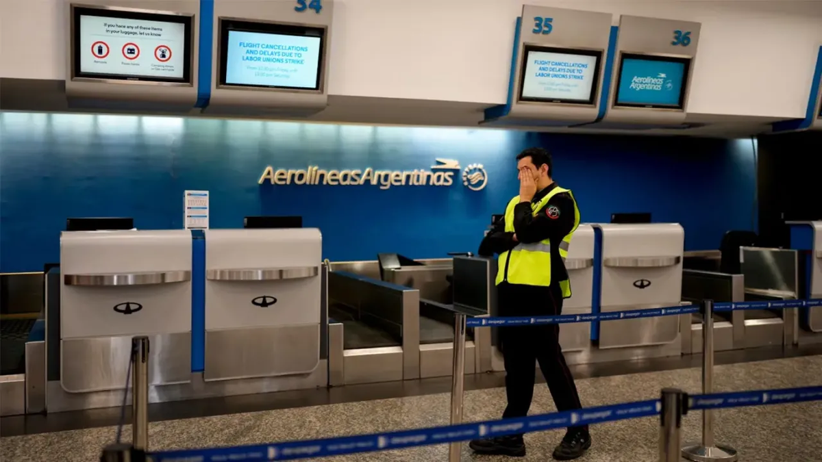 Los vuelos funcionarán normalmente tras la conciliación obligatoria dictada por el Gobierno. Los vuelos funcionarán normalmente tras la conciliación obligatoria dictada por el Gobierno.