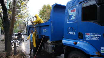 Tormenta histórica en Lomas: en 24 horas llovió más del doble de lo habitual en mayo