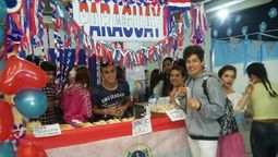 feria de las colectividades y concurso de carrozas en la secundaria n°2 de san vicente