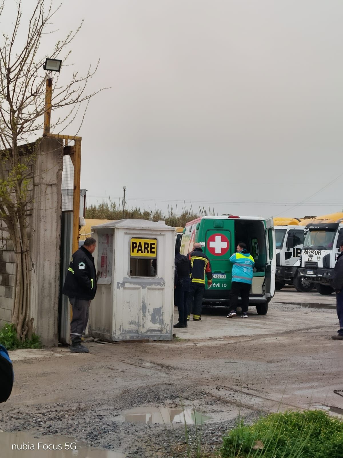 El trabajo de rescate del hombre en Esteban Echeverría. 