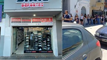 Fila de más de 100 personas por un puesto de trabajo en San Vicente: Contratamos gente sin experiencia