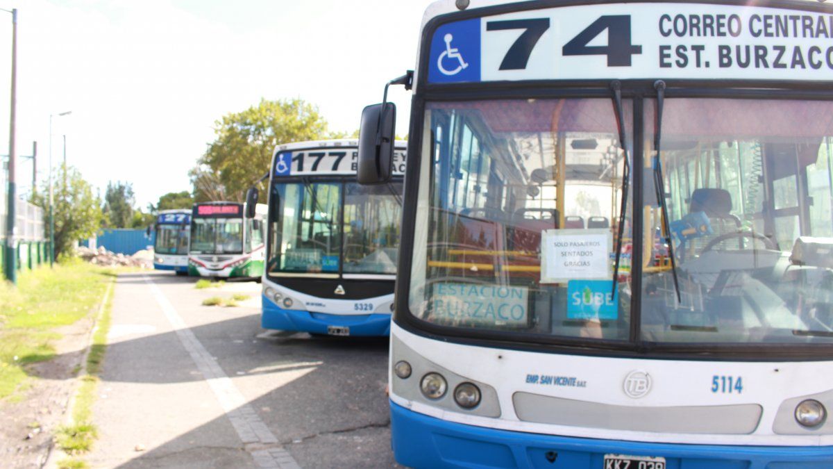 Navidad cómo funcionarán los colectivos en Almirante Brown